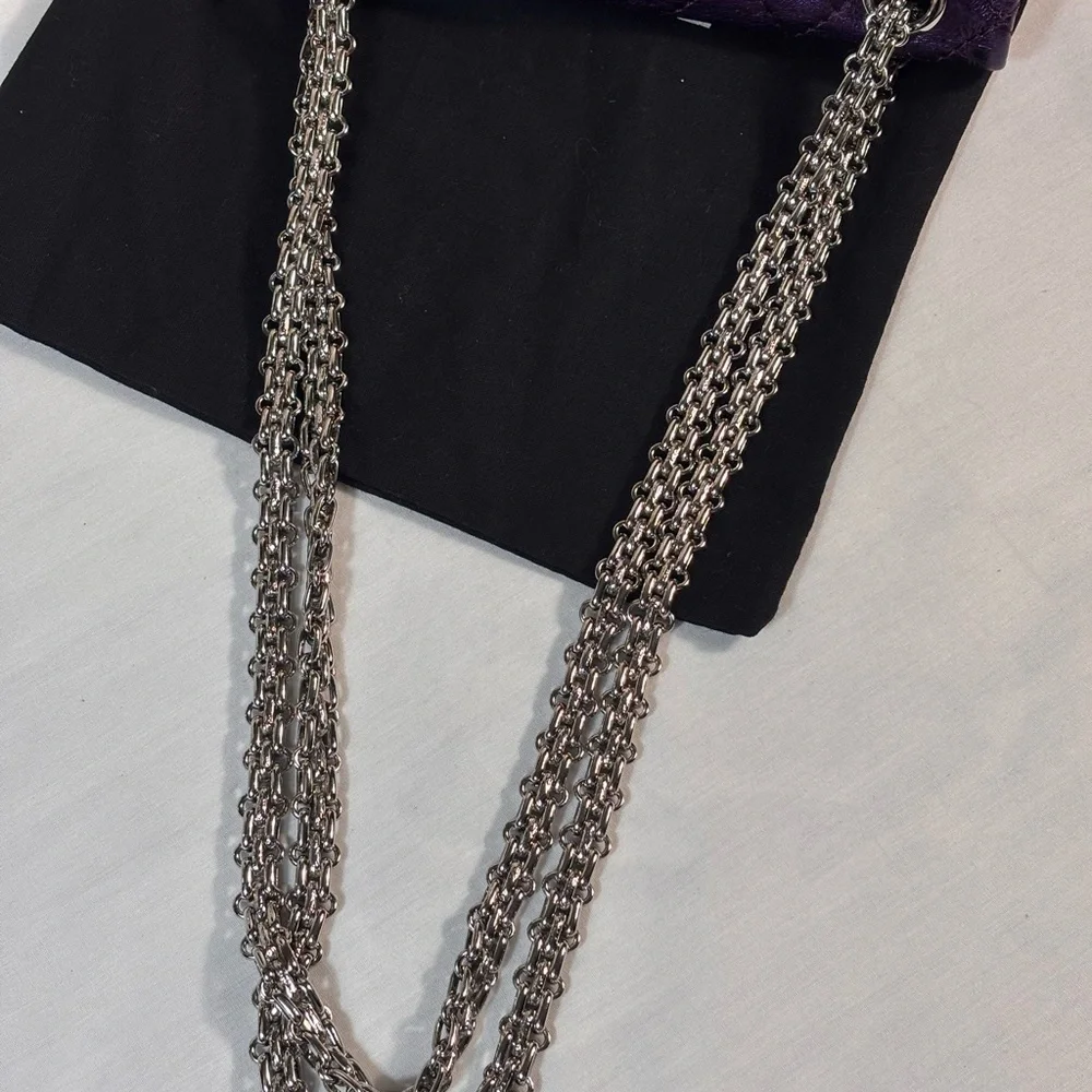 Chanel Metallic Purple Reissue Mini Double Flap - Picture 7 of 16